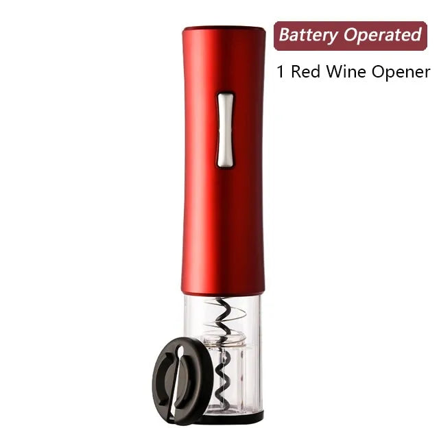 Electric Wine Opener Foil Cutter Jar Opener Kitchen Gadget - Shopulia