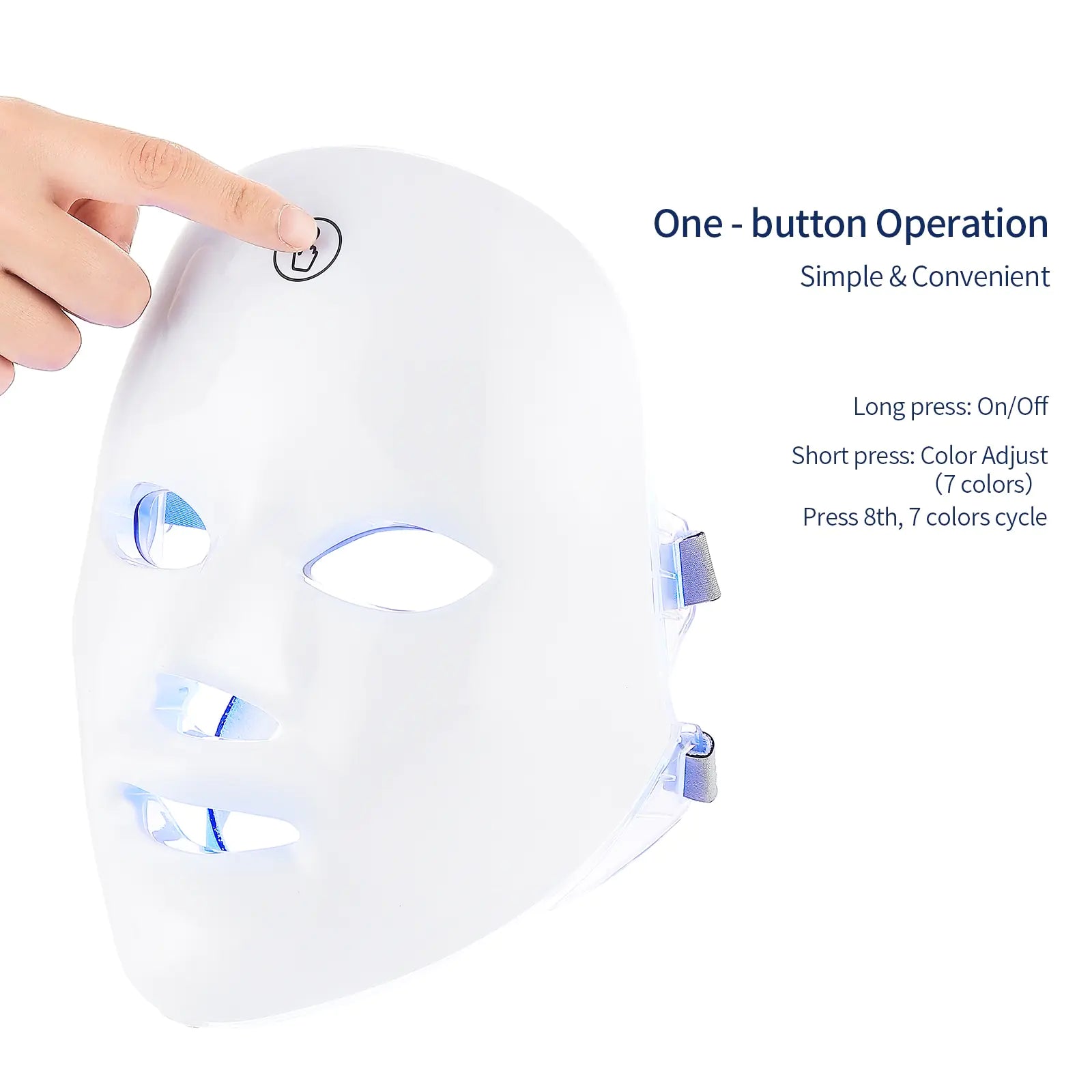 Facial Skin LED Mask - Shopulia
