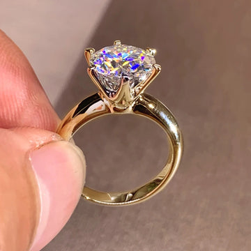 Affordable Moissanite Rings 