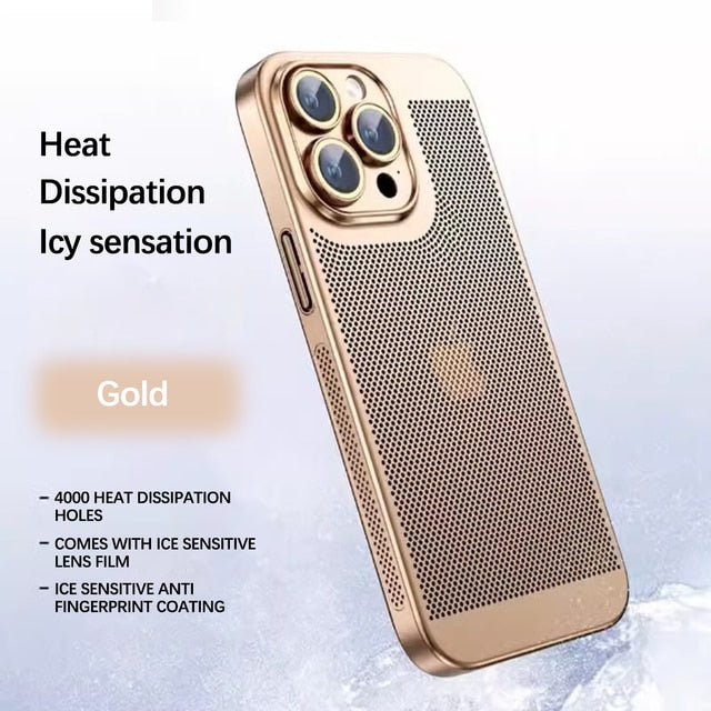 Electroplated Heat Dissipation iPhone Case