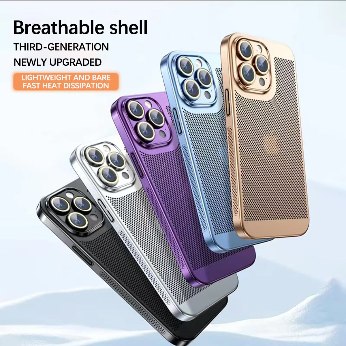 Electroplated Heat Dissipation iPhone Case