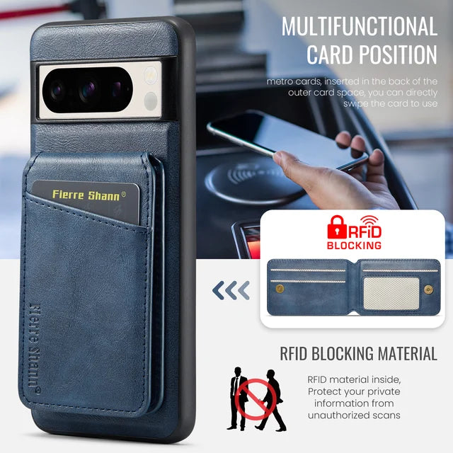 Pixel Perfect RFID Wallet Case